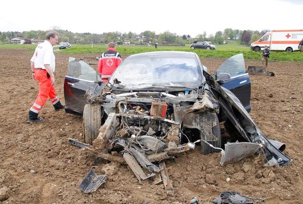 Tesla Car Crash