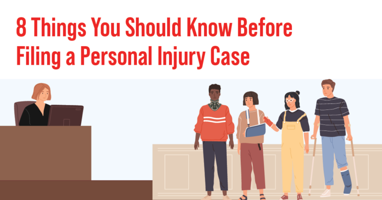 8 Things You Should Know Before Filing a Personal Injury Case