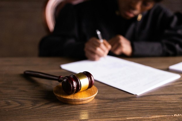 Judge and gavel
