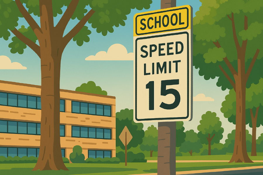 15 MPH School Zones