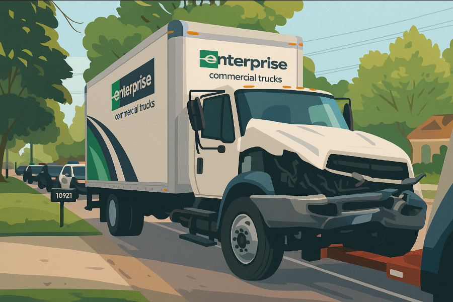 What to Do If You're in an Accident With a Rental Truck