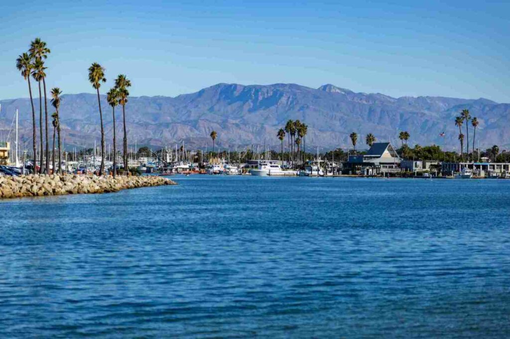 long beach landscape view