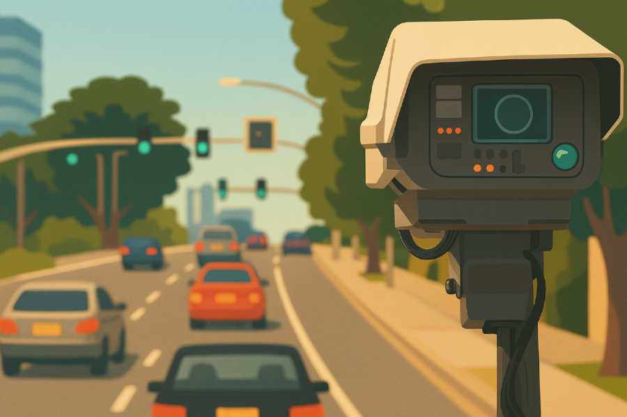 Red Light and Speed Camera