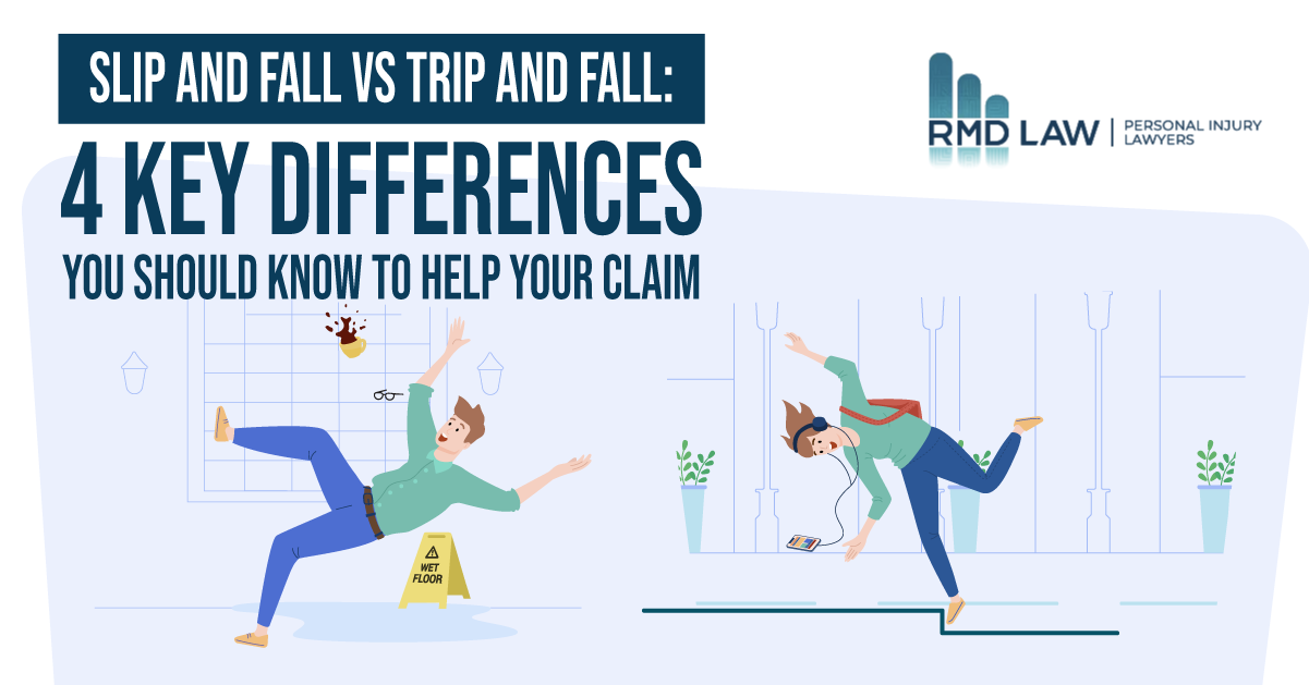 Slip and Fall vs Trip and Fall 4 Key Differences You Should Know to Help Your Claim