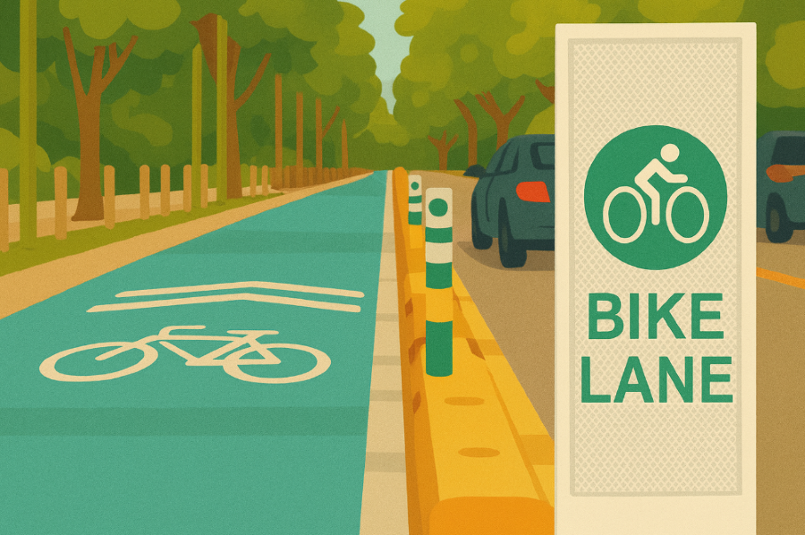 E-bike lane
