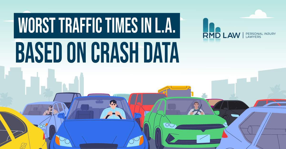Worst Traffic Times in LA Based on Crash Data