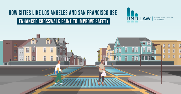 people crossing the street in california