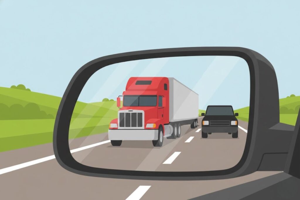 Truck Blind Spots in California: Why do They Happen?