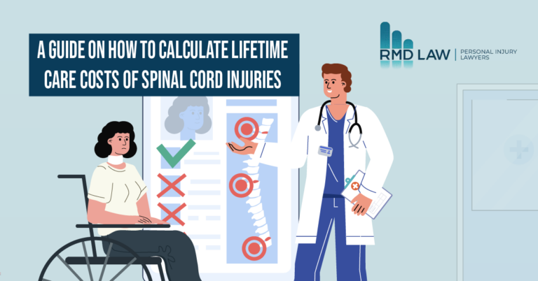 calculate lifetime care costs of spinal cord injuries