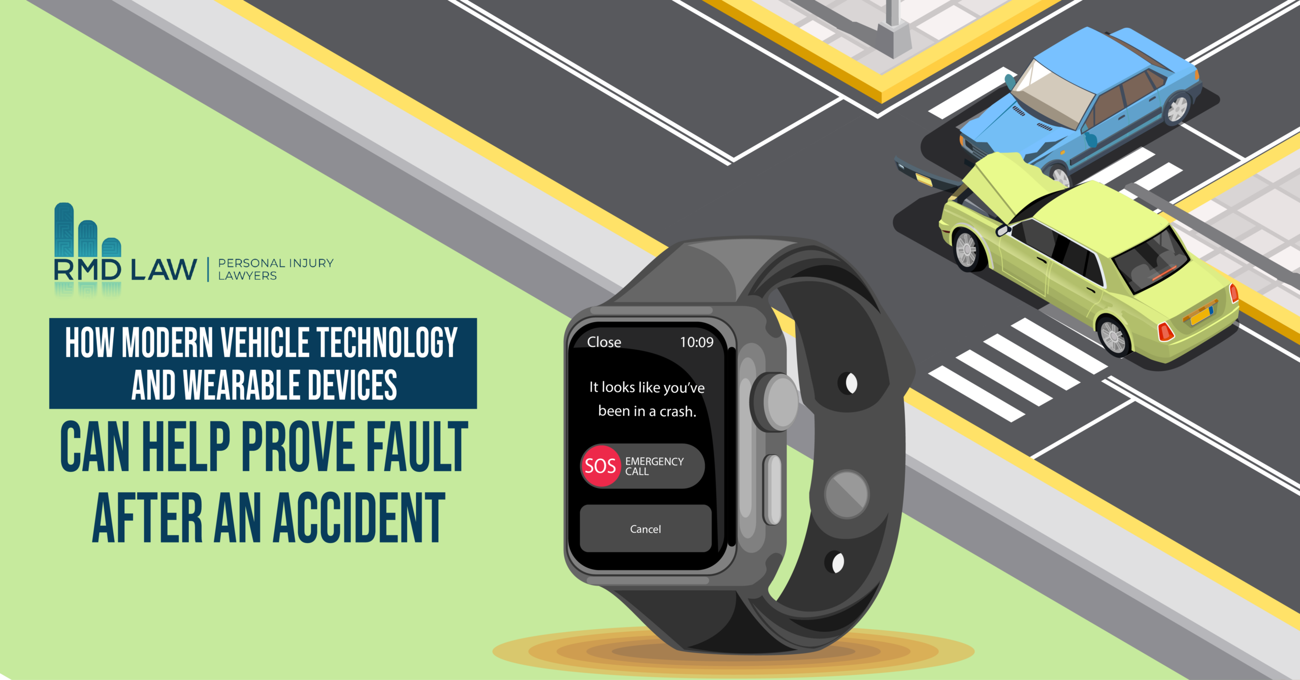 How Modern Vehicle Technology and Wearable Devices Can Help Prove Fault After an Accident