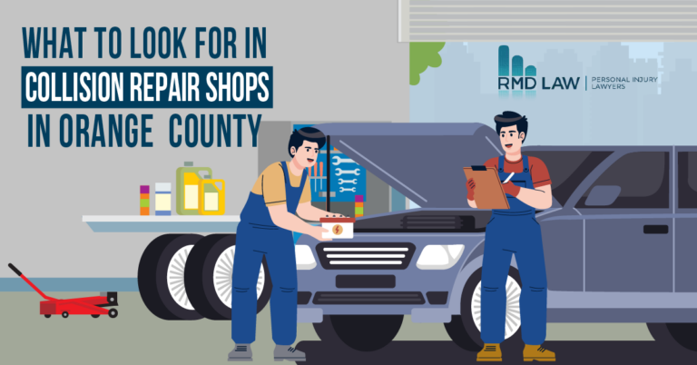 What to Look For in Collision Repair Shops in Orange County
