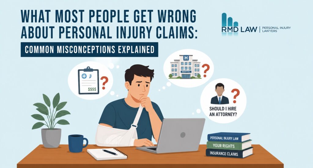 common misconceptions about personal injury law