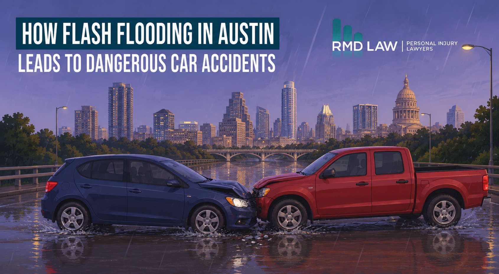 Austin Car Accidents Caused by Flash Flooding