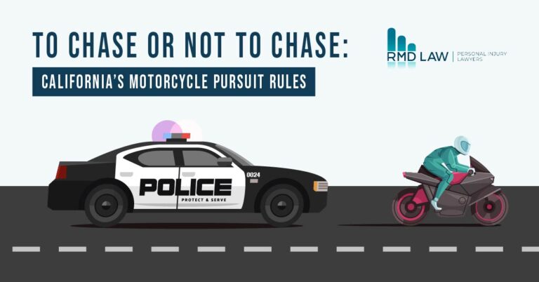 California no-chase motorcycle policy