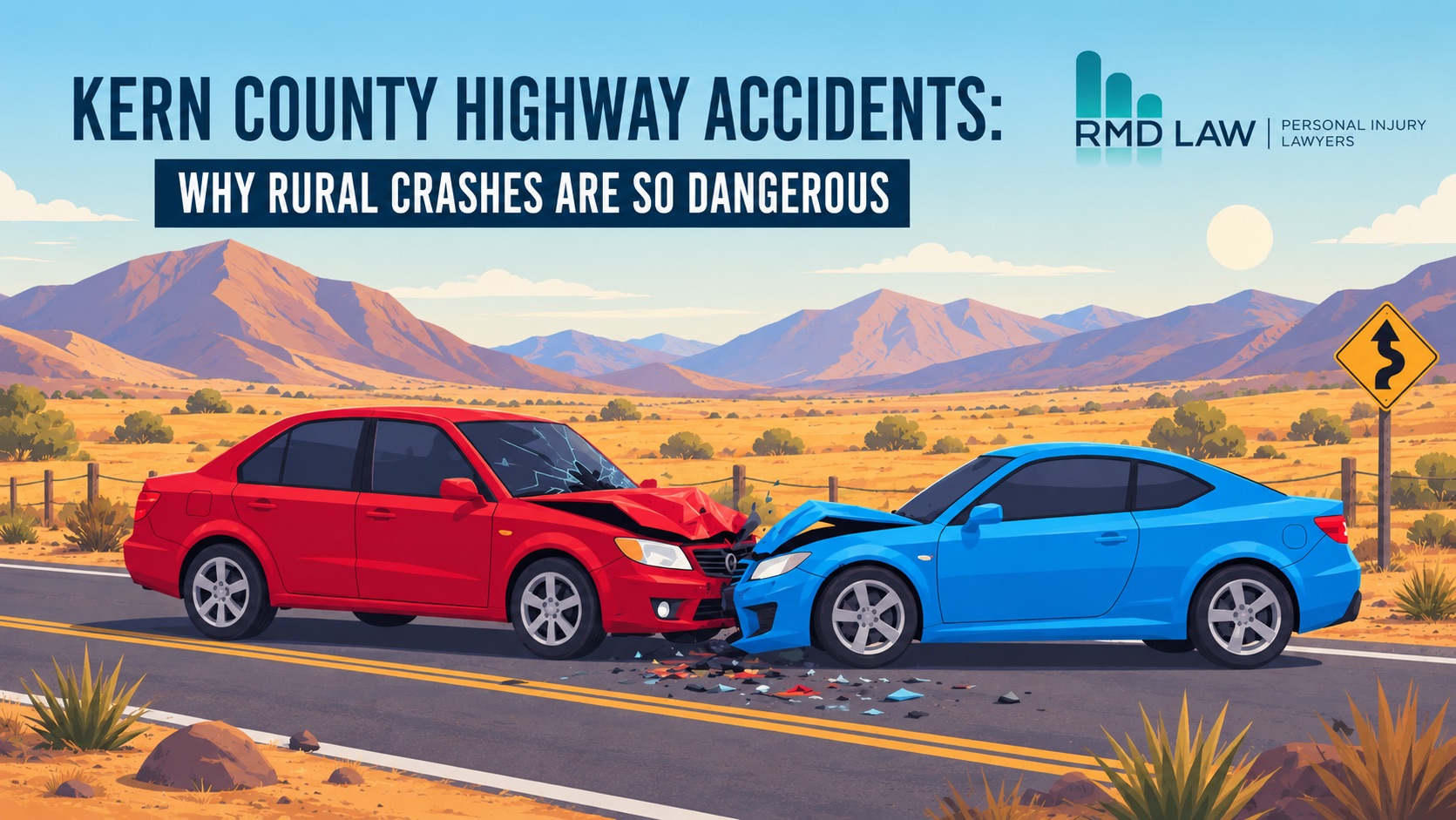 Kern County Highway Accidents - Why Rural Crashes are So Dangerous