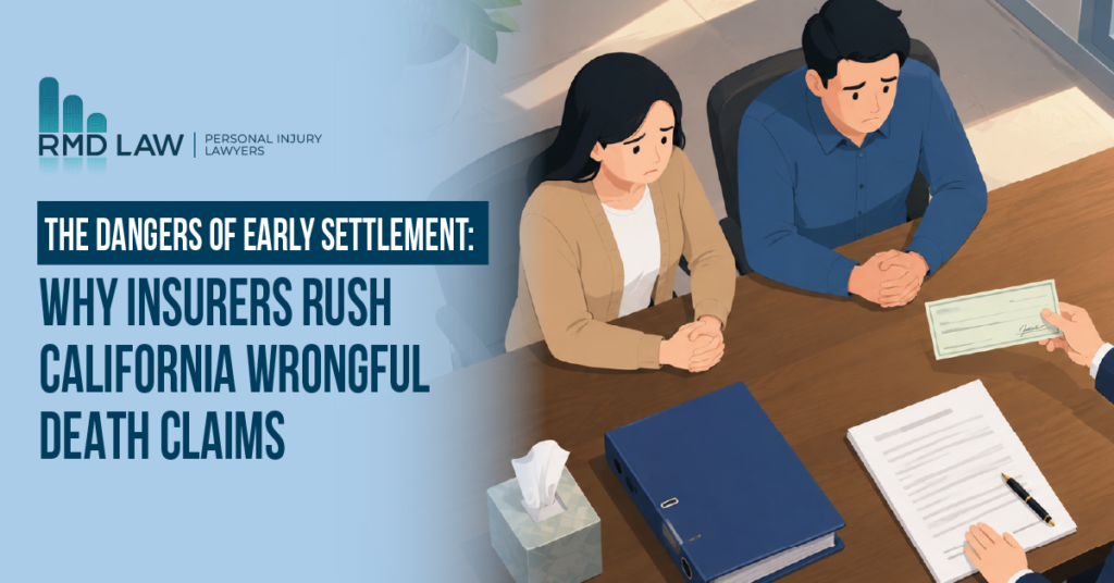 couple handling an early settlement