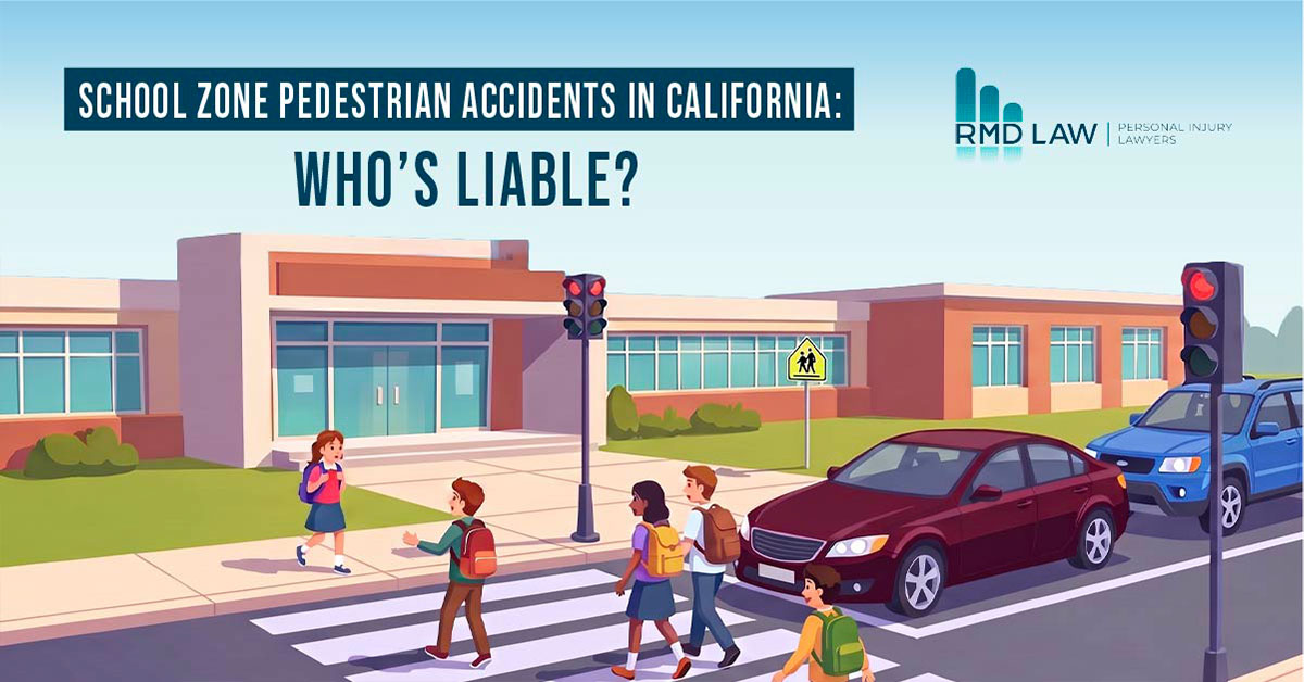 School Zone Pedestrian Accidents in California Who’s Liable